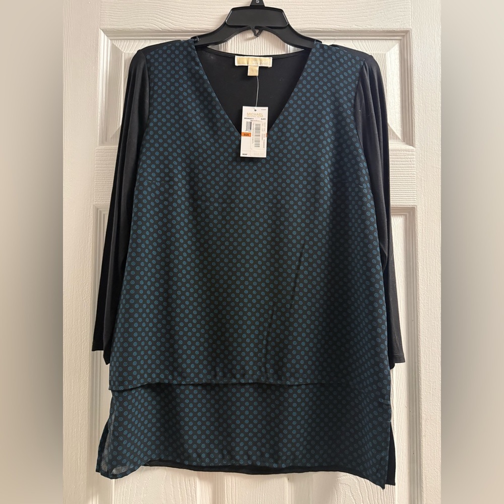 π Michael Kors Layered Blouse Size Small